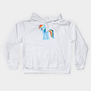 Flutteryay Rainbow Dash 1 Kids Hoodie